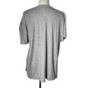 Rae Dunn  Zodiac‎ Sign Cancer PJ Top Gray Short Sleeve Soft Womens Size XL Photo 1