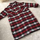 ZARA flannel plaid jacket coat, size medium Photo 1