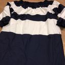 Crown & Ivy  size small navy & white dress Photo 5