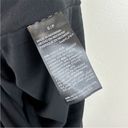 White House | Black Market WHBM Zebra Print Jersey Knit Midi Dress w/ Lace Up Small Photo 7