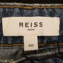 Reiss 💕💕 Elle High Waist Crop Jeans ~ Mid Blue 30 NWT Photo 12