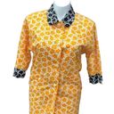 Love moschino Rare l  Bright Orange Floral Unlined Lightweight Coat - Sz US 4 Photo 14