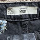 Topshop Embroidered Flowered Jean Shorts Photo 2