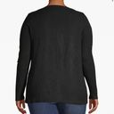 Lane Bryant  Black Pointelle Boat Neck Sweater 14/16 XL NWT Photo 2