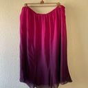 Lane Bryant NWOT  100% silk ombré beaded y2k skirt size 14/16 Photo 1