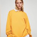 Mango  Bow Cotton Sweatshirt Mustard Yellow Photo 1