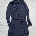 Eddie Bauer Navy Athletic Shirt Dress Photo 1