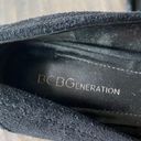 BCBGeneration  Black Suede Pump Size 8 Photo 2