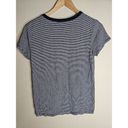 Brandy Melville  John Galt Ringer Embroidered California Striped T-shirt One Size Photo 4