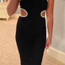 Amazon Black & White Midi Dress Photo 0