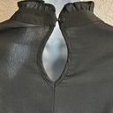 Habit #211 , long sleeve black ruffle dress size large Photo 8