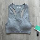 Forever 21 Grey Ribbed Activewear Top Photo 0