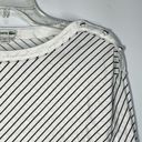 Lacoste  Women's Striped Boat Neck Long Sleeve T-Shirt White & Black Size 40 Photo 1