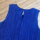 Sam Edelman  sleeveless blue mini pleated dress size 12 Photo 8