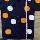 Rena Rowan Vintage  for Saville Blue Polka Dot Cardigan S Photo 3