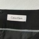 Calvin Klein 🍎5/25  Pencil Classic Work Office Black Skirt Photo 7