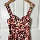 Agua Bendita  Cotton Blare Floral Maxi Dress S Photo 3