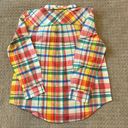 Style & Co NWT-  Plaid Button Down Long Sleeve Shirt Photo 4