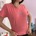 Life is Good pink graphic short sleeve tee shirt Photo 0