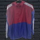 Juicy Couture  windbreaker track jacket maroon blue size M Photo 0