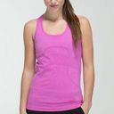 Lululemon  Swiftly Racers Back Tank Top Pink Size 8 Photo 0