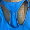 Lululemon blue  tank Photo 1