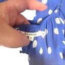 Tularosa  Hattie Dress Blue Polka Dot Off the Shoulder Mini Size Small Photo 9