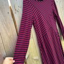 Chico's Chico’s Striped Asymmetrical-Hem Maxi Dress Size 4/6 NWT small Photo 3