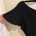 Torrid  Size 1x BLACK ONE-SHOULDER SHORT SLEEVE RUCHED BODYCON DRESS Photo 1