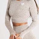 women's best  seamless long sleeve crop top Photo 5