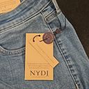 NYDJ 💕💕 Sheri High Rise Slim Jeans ~ Nottinghill Blue 12 NWT Photo 13