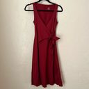 Patagonia  sleeveless maroon wrap dress size XS Photo 1