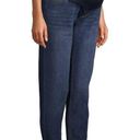 Time And Tru NWT  Maternity Jeans Medium Wash Skinny 5 Pocket Size L Photo 2