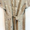 Krass&co NY& Womens Dress Vintage Size 14 Floral Maxi Sage Green Whimsigoth Y2K 90s Photo 8