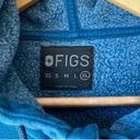 FIGS  Blue Jacket Hoodie Sweatshirt Soft XL Photo 3