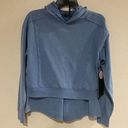 Danskin NWT  Women's 2-Piece Coastal Hoodie and Shorts Set Blue Yonder Size S Photo 0