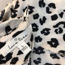 Love Tree  Slip Dress Sz L White Animal Print Leopard Cheetah Drape Spaghetti y2k Photo 3