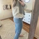 The Row all: grey cropped Sherpa-sleeved sweater Photo 3