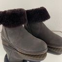 EMU Australia Dark Brown Suede Sheepskin Leather Bells Beach Lo Shearling Boots Photo 2