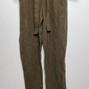 Good American  Army Green Utility Good Cinched Waist Jumpsuit Size Large Photo 9