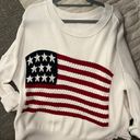 AMERICAN FLAG LIGHTWEIGHT SWEATER Size L Photo 4