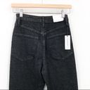 We Wore What  Slit Hem Black High Rise Skinny Stretch Jeans 5 Pocket Revolve NEW Photo 5