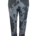 RD Style  Gray Tie Dye Knitted Drawstring Pull On Crop Lounge Sweatpants Jogger S Photo 2