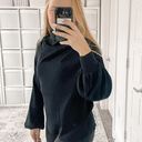 GRLFRND Misty Slouch Sleeve Sweater Photo 4