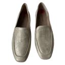 Donald Pliner Halia Flats Metallic Gold Loafers Square Toe Shoes Women's Sz 6M Photo 6