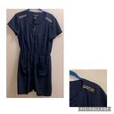 Alfani Dress Navy Blue With Pockets Shoulder Decoration Women’s Size 8 Photo 1