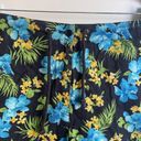 Jones New York Vintage Y2K   Sport Cotton Linen High Waist Floral Shorts Plus 14W Photo 1