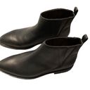 via spiga ‎ Leather Casual Slip On Ankle Boot Size 8 Black Photo 1