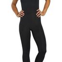 Girlfriend Collective  black Biker unitard Photo 0