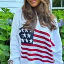 Tandy Wear American Flag Sweater Size M Photo 0